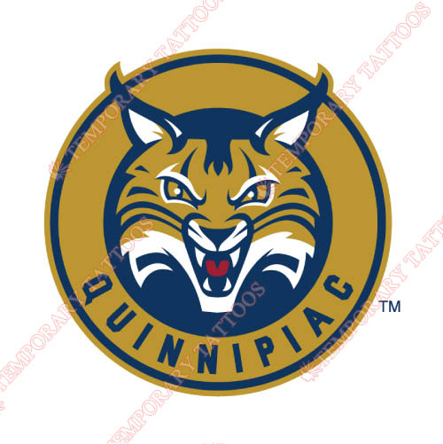 Quinnipiac Bobcats Customize Temporary Tattoos Stickers NO.5969